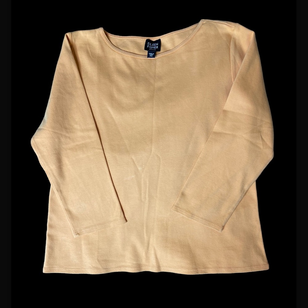 Eileen Fisher‎ Petite Size PS 3/4 Sleeve Top
